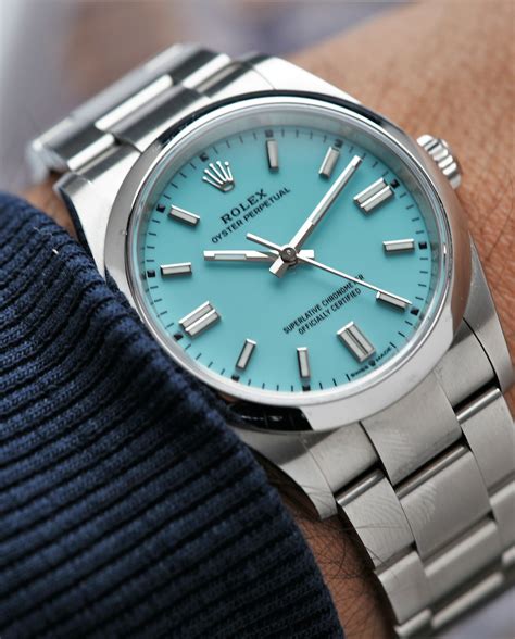 rolex op 36 white or blue|rolex op 36 tiffany blue.